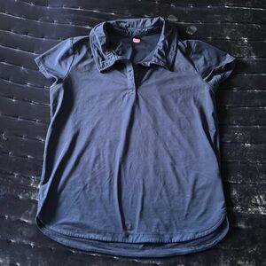 Athleta girls navy polo size L/12